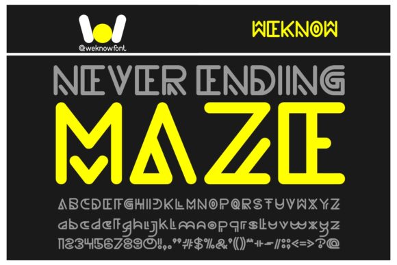 [1a] Never Ending Maze Font_0.jpg